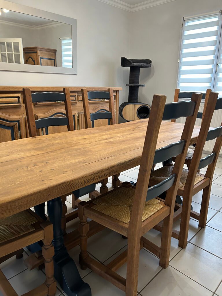 relooking table et chaises