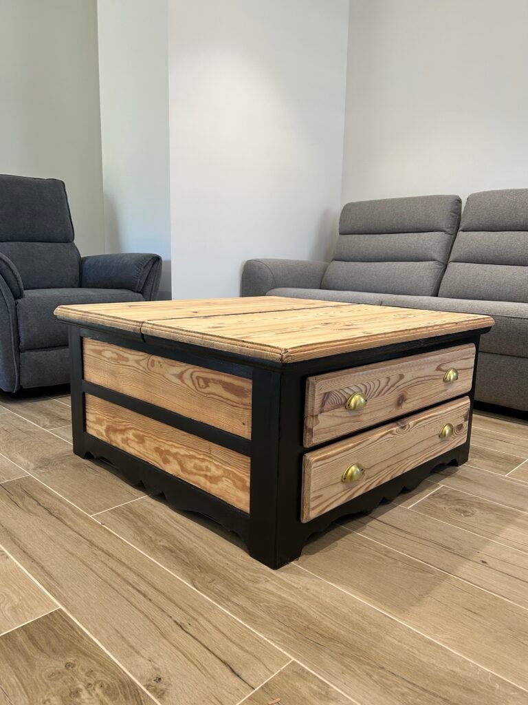 rénovation table basse